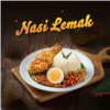 Ayam Crispy Nasi Lemak